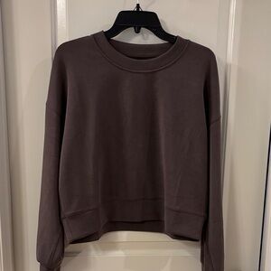 Lululemon Athletica Dark Brown Sweatshirt
